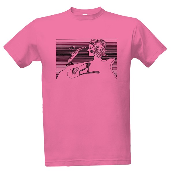 Tričko s potiskem Bustalína